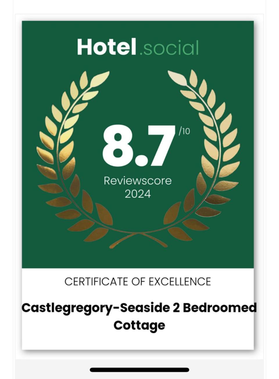 Castlegregory-Seaside 2 Bedroomed Cottage Eksteriør bilde